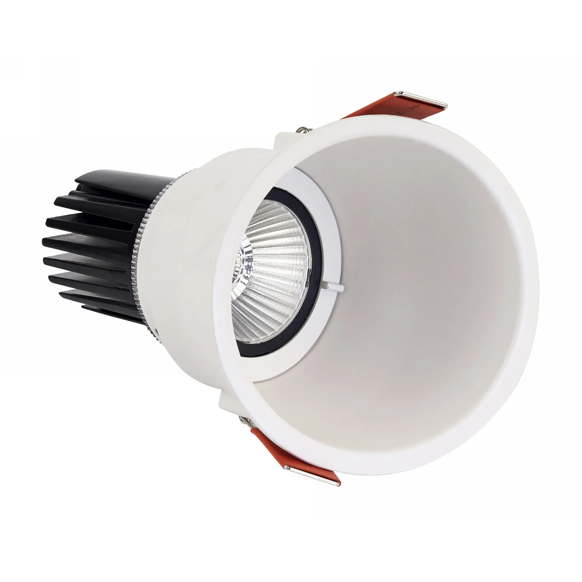 DX200132  Brone 12, 12W Asymmetric Recessed Downlight 920lm 15° 3000K IP20/IP44